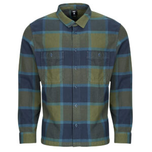 Overshirt uomo Vans  M LARKSPUR PLAID FLANNEL  Blu Vans 197804351787