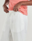Pantalone Chino HUGO Cino262FW Bianco Pantaloni Chino Uomo - 5