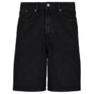 Bermudas Only & Sons ONSFADE BLACK 9087 TAI DNM Pantalones cortos negros para hombre - 1