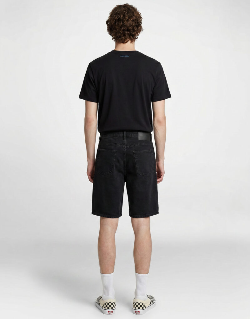 Bermudas Only & Sons ONSFADE BLACK 9087 TAI DNM Pantalones cortos negros para hombre - 4