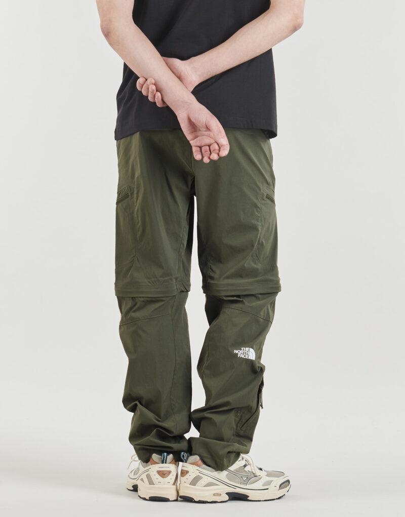Pantaloni sportivi The North Face XPLORATION REG TAPERED CONVERTIBLE PA Verde Pantaloni sportivi Uomo - 4