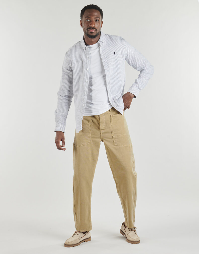 Pantaolini dritti Le Temps des Cerises HOBO Beige - Pantaolini dritti Abbigliamento Uomo - 2
