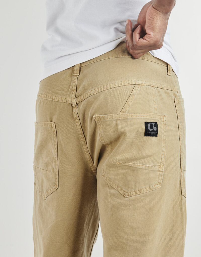 Pantaolini dritti Le Temps des Cerises HOBO Beige - Pantaolini dritti Abbigliamento Uomo - 5