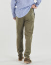 Pantaolini dritti Selected SLH172-SLIMTAPE BRODY LINEN Kaki Pantaolini dritti Uomo - 4