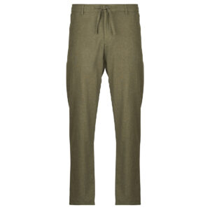 Pantaolini dritti uomo Selected  SLH172-SLIMTAPE BRODY LINEN  Kaki Selected 5715673590943