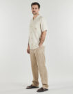 Pantaolini dritti Selected SLH196-STRAIGHT JEREMY LINEN Beige Pantaolini dritti Uomo - 3