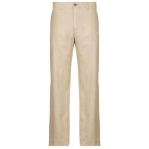 Pantaolini dritti uomo Selected  SLH196-STRAIGHT JEREMY LINEN  Beige Selected 5715867468119