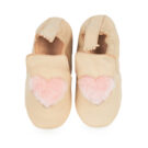 Easy Peasy BLUBLU COEUR Beige Pantofole Bambina - 2