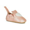 Einfache Kinderhausschuhe für Mädchen Peasy  BLUBLU COEUR Pink Einfach Peasy 3608925497157