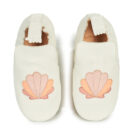 Easy Peasy BLUBLU COQUILLE Bianco Pantofole Bambina - 2