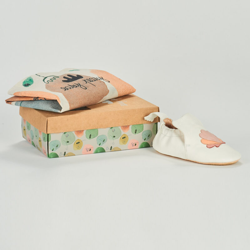 Easy Peasy BLUBLU COQUILLE Bianco Pantofole Bambina - 7