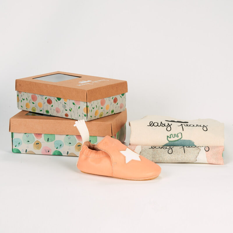 Easy Peasy BLUBLU ETOILE Arancio Pantofole Bambina - 7