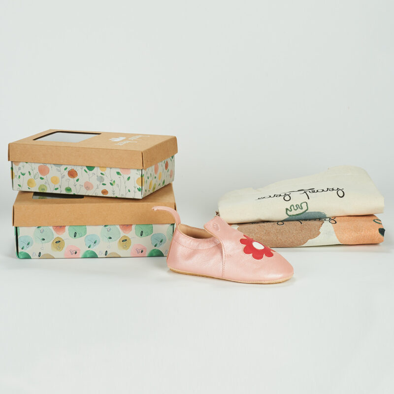 Easy Peasy BLUBLU FLEURS Rosa Pantoffeln M&auml;dchen - 7