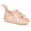 Einfache Kinderhausschuhe für Mädchen Peasy  BLUMOO ABEILLE Easy Pink Peasy 3608925447343
