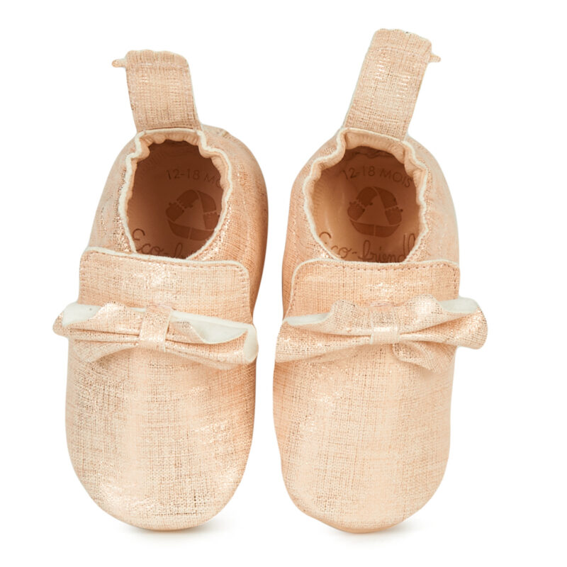 Easy Peasy BLUMOO NOEUD Oro Pantofole Bambina - 2