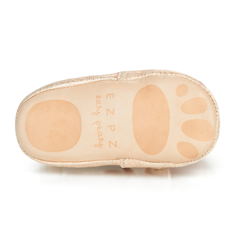 Easy Peasy BLUMOO NOEUD Oro Pantofole Bambina - 6