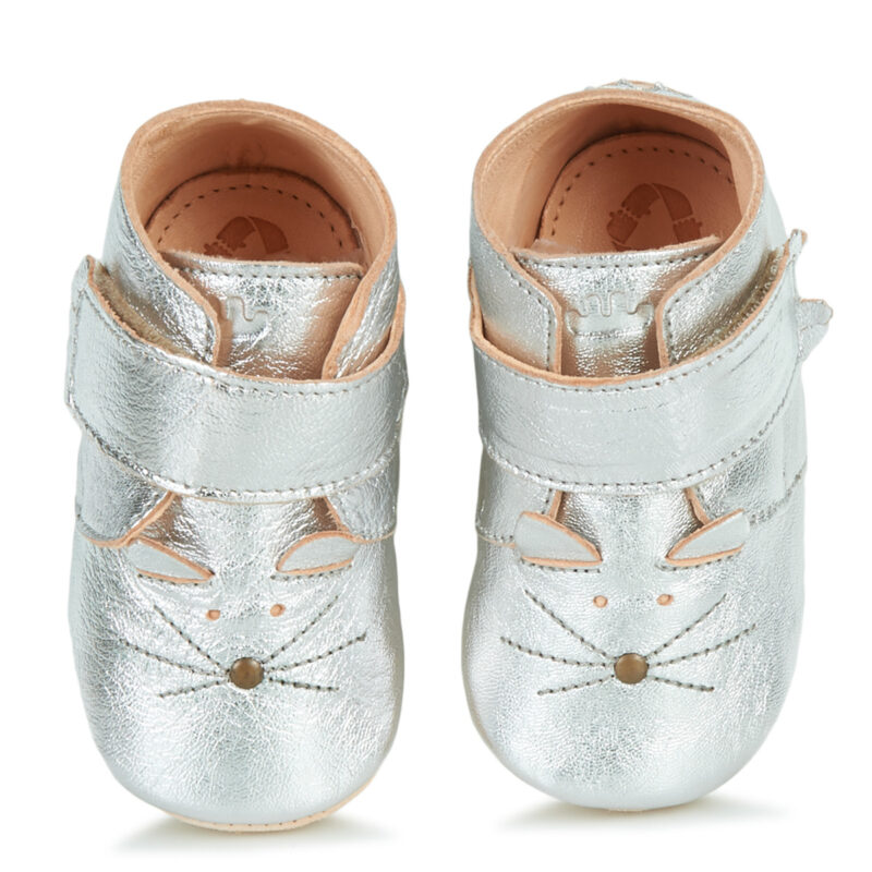 Easy Peasy KINY CHAT Argento Pantofole Bambina - 2