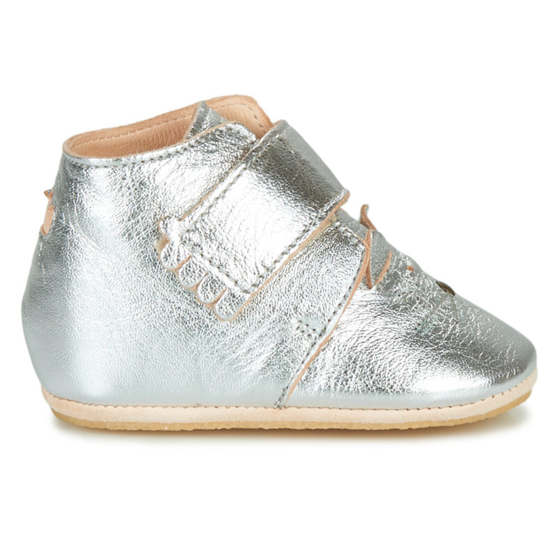 Easy Peasy KINY CHAT Argento Pantofole Bambina - 5