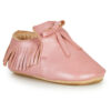 Einfache Kinderhausschuhe für Mädchen Peasy  MEXIBLU Pink Easy Peasy 3608925439157