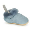 Einfache Kinderhausschuhe für Mädchen Peasy  MINIBLU TAUREAU Grau Einfach Peasy 3608925497904