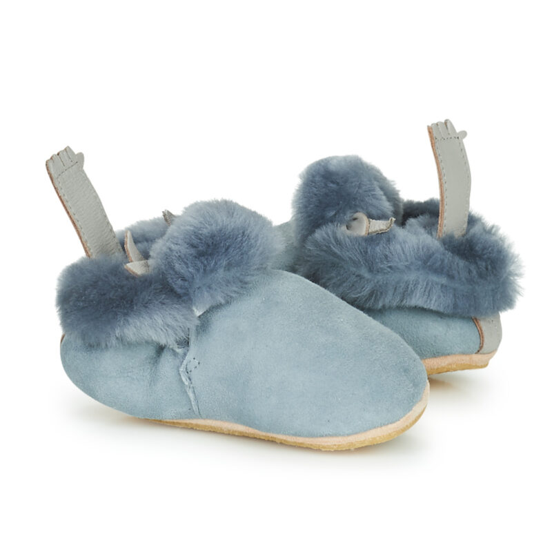 Easy Peasy MINIBLU TAUREAU Grigio Pantofole Bambina - 4