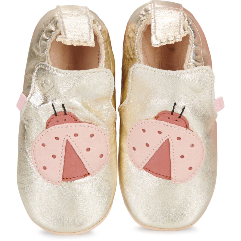 Easy Peasy MY BLUBLU COCCINELLE Oro Pantuflas Ni&ntilde;a - 2
