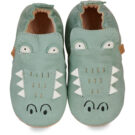 Easy Peasy MY BLUBLU CROCO Verde Pantofole Bambina - 2