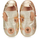 Easy Peasy MY BLUBLU LAPINOU Oro Pantofole Bambina - 2