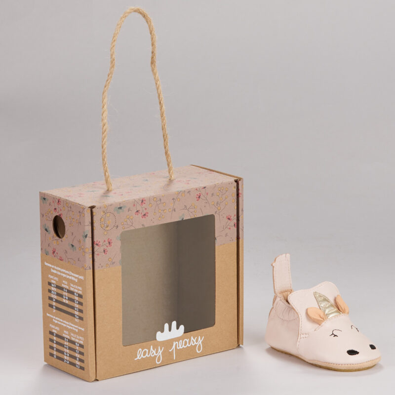 Easy Peasy MY BLUBLU EINHORN Rosa Hausschuhe M&auml;dchen - 7