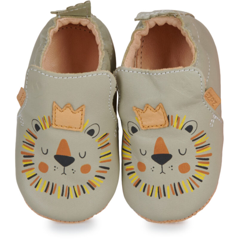 Easy Peasy MY BLUBLU LION Verde Pantofole Bambina - 2