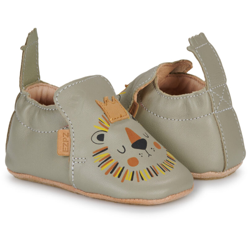 Easy Peasy MY BLUBLU LION Verde Pantofole Bambina - 4