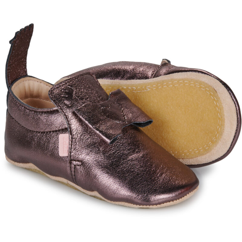 Easy Peasy MY BLUBLU NOEUD Viola Pantofole Bambina - 3