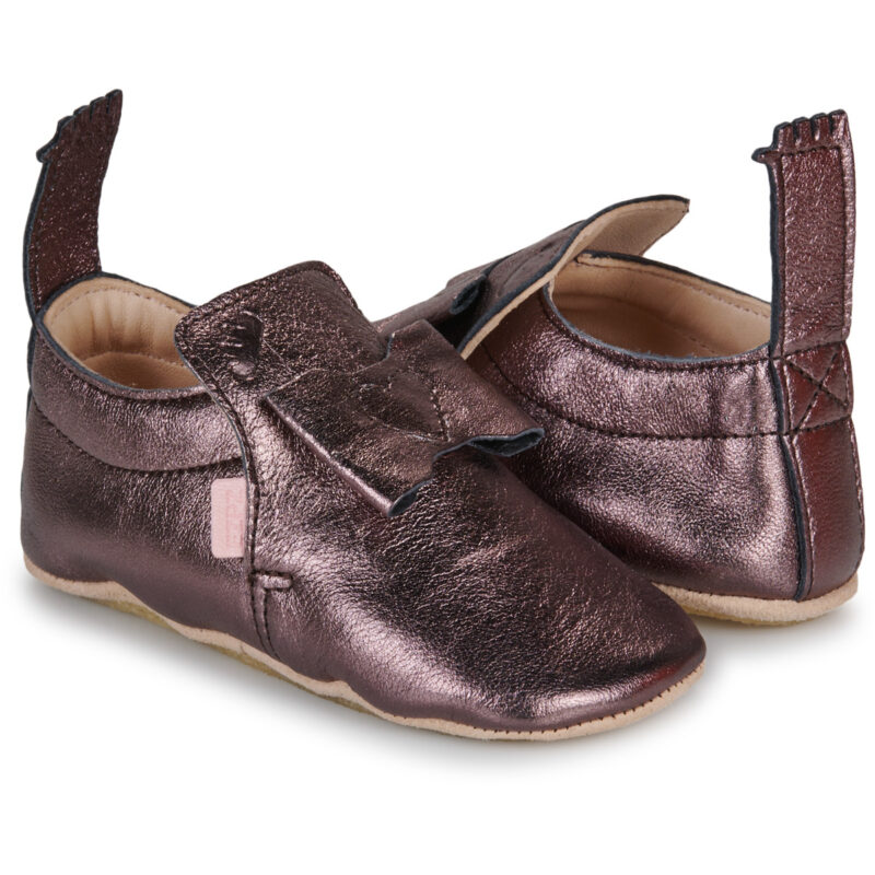 Easy Peasy MY BLUBLU NOEUD Viola Pantofole Bambina - 4