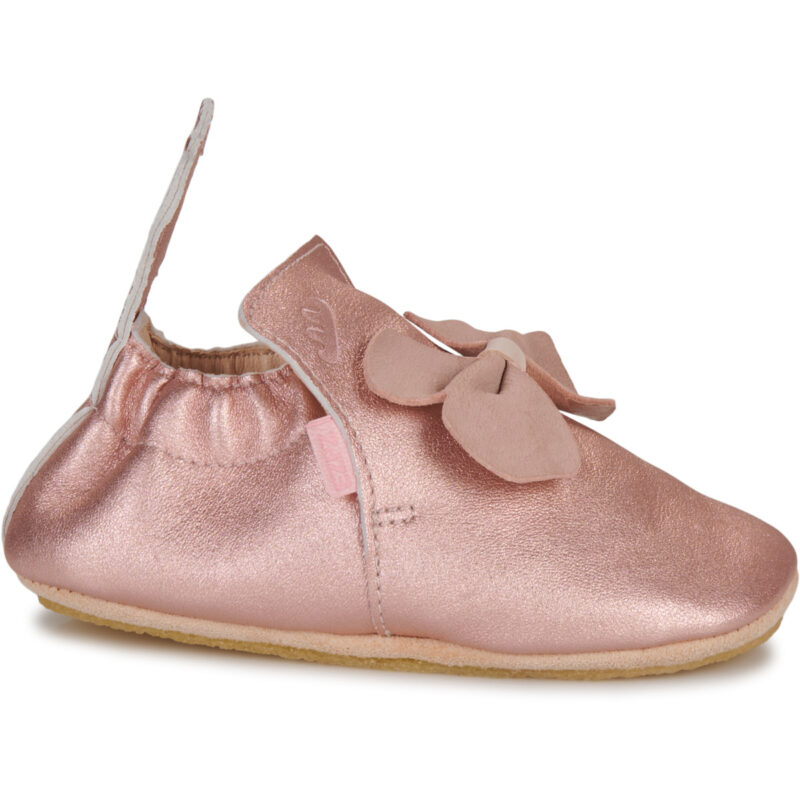 Easy Peasy MY BLUBLU PAPILLON VOLANT Rosa Pantofole Bambina - 5