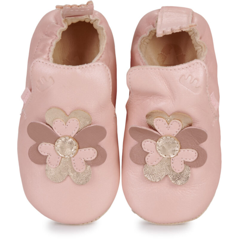 Easy Peasy MY BLUBLU PETALE COEURS Rosa Pantofole Bambina - 2