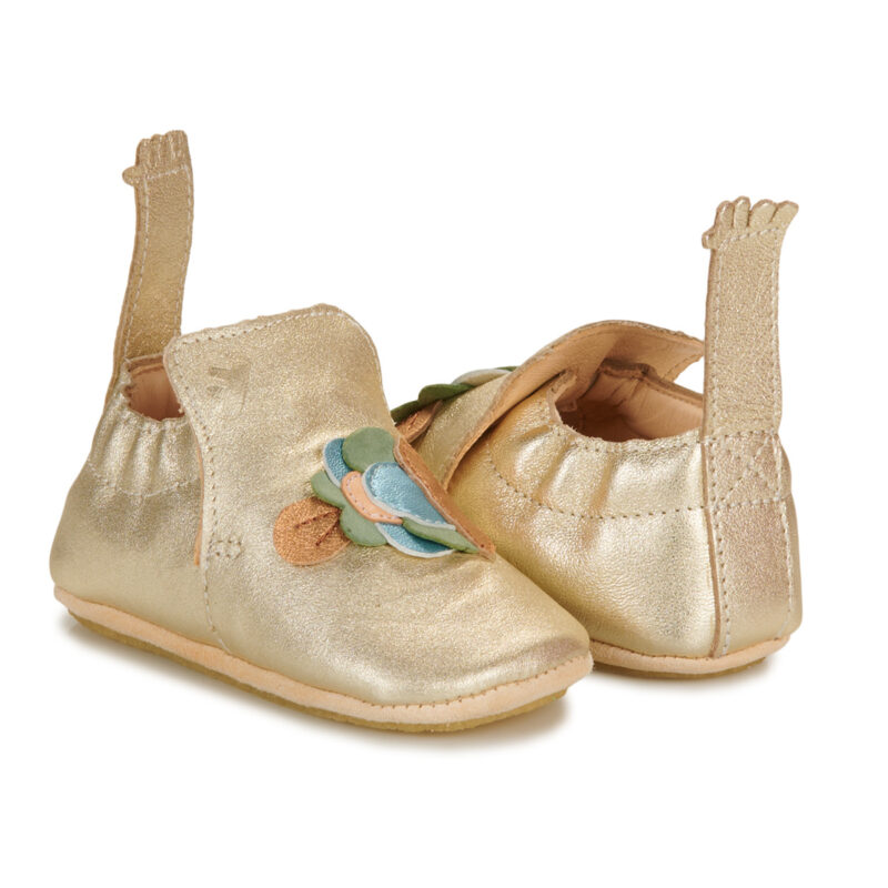 Easy Peasy MY BLUBLU POISSON Oro Pantofole Bambina - 4