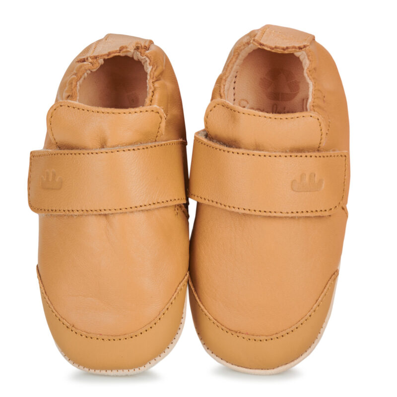 Easy Peasy MY BLUBOOTIES VELCRO Braun Hausschuhe M&auml;dchen - 2
