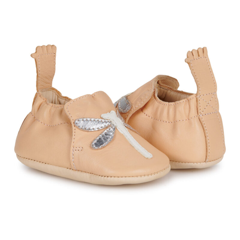 Easy Peasy MY BLUMOO LIBELLULE Orange Hausschuhe M&auml;dchen - 4