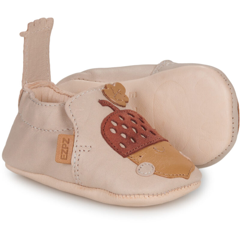 Easy Peasy MY BLUMOO NUTS Beige Girls' Slippers - 3