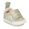 Einfache Kinderhausschuhe für Mädchen Peasy  MEIN BLUMOO PTI'VELCRO Gold Easy Peasy 3608925969333