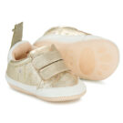 Easy Peasy MY BLUMOO PTI'VELCRO Oro Pantofole Bambina - 3