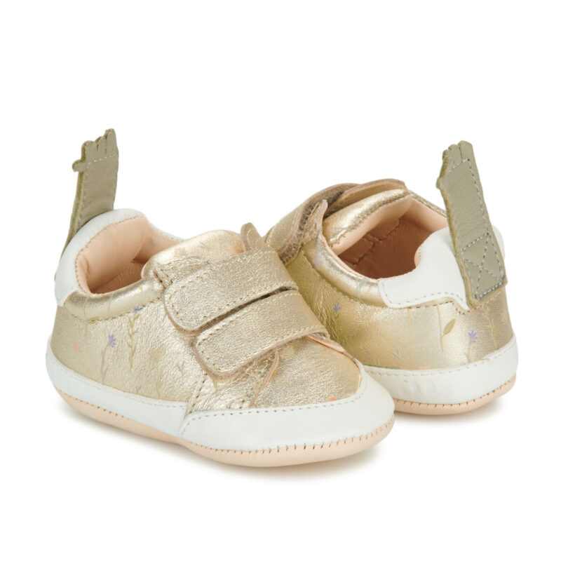 Easy Peasy MY BLUMOO PTI'VELCRO Oro Pantofole Bambina - 4