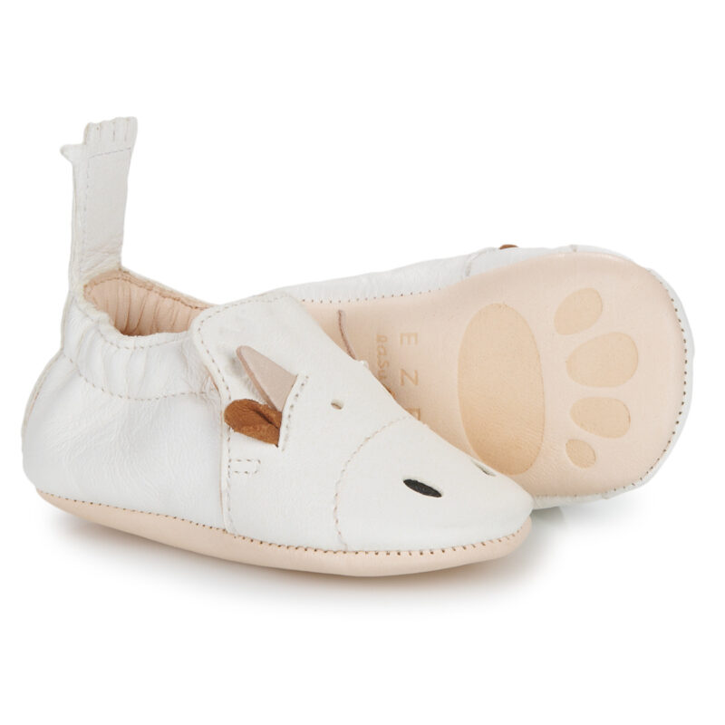 Easy Peasy MY BLUMOO VACHE Bianco Pantofole Bambina - 3