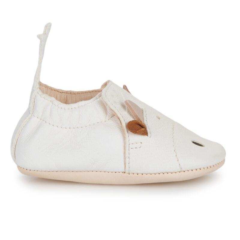 Easy Peasy MY BLUMOO VACHE Bianco Pantofole Bambina - 5