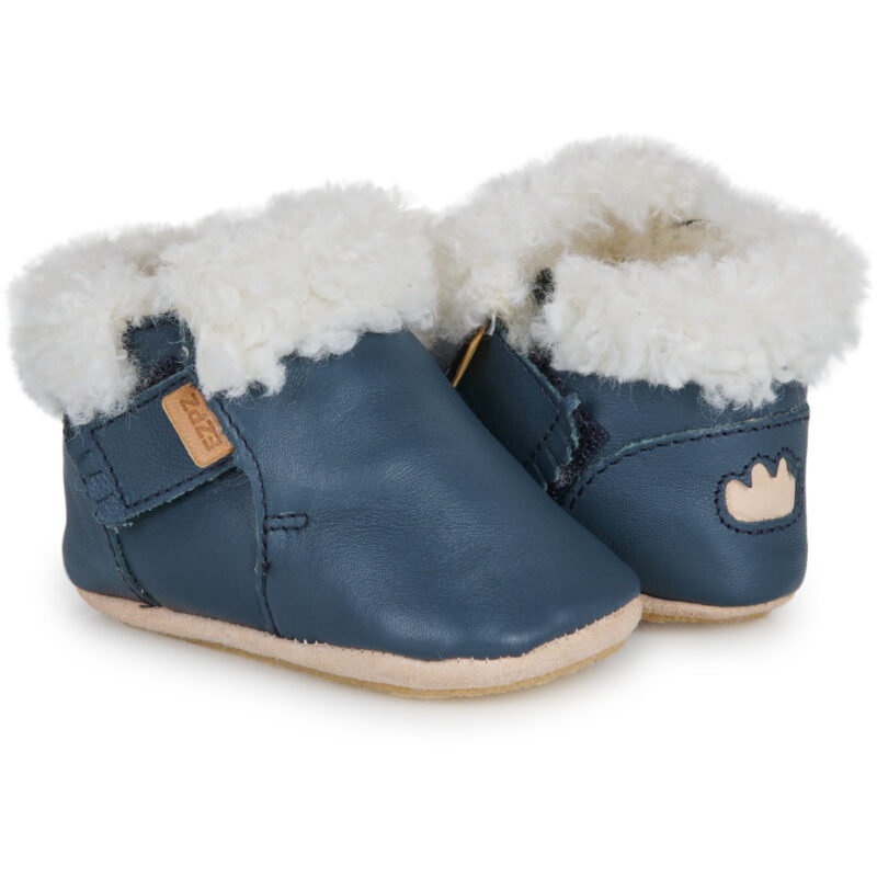 Easy Peasy MY FOUBLU Blue Girls' Slippers - 4