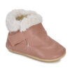 Einfache Kinderhausschuhe für Mädchen Peasy  MEIN FOUBLU Pink Easy Peasy 3608926175344
