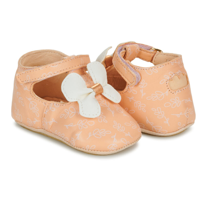 Easy Peasy MY LILLYP PAPILLON VOLANT Arancio Pantofole Bambina - 4