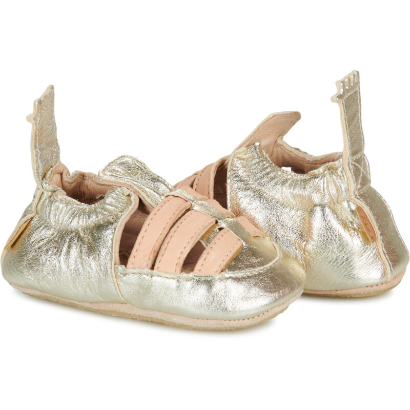 Easy Peasy MY OPENBLU Oro Pantofole Bambina - 4