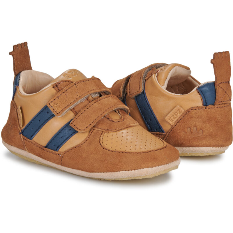 Easy Peasy MY RUNBLU VELCRO Marr&oacute;n Pantuflas Ni&ntilde;a - 4