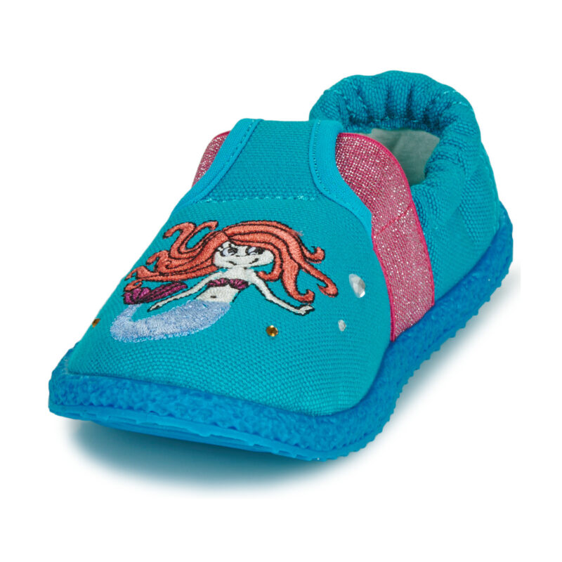 Giesswein AISLINGEN Blu Pantofole Bambina - 3